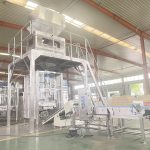 یو سیټ اتوماتیک 1-3.5kg صابون پوډر بسته کولو ماشین د تحویل لپاره چمتو دی.