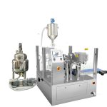 د مایع او پیسټ لپاره د پیشن فلر سره اتوماتیک دمخه جوړ شوی کڅوړه ډک کړئ مهر بسته بندي