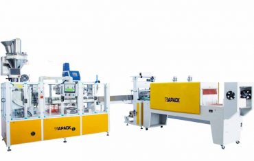 د اوړو لپاره د اتومات کاغذ کڅوړې بسته کولو لاین