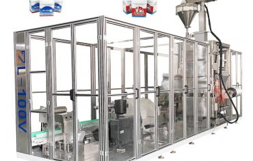 د اتوماتیک کڅوړه رامینځته کولو ډکولو سیل کولو ویکیومینګ بسته کولو ماشین