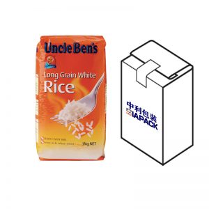 د غلو لپاره د پورتنۍ لیبل کولو سره فلیټ لاندې کڅوړه