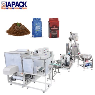 ZL100V Rice Flour Automatic Vacuum Packaging Secondary Wrapping  Line